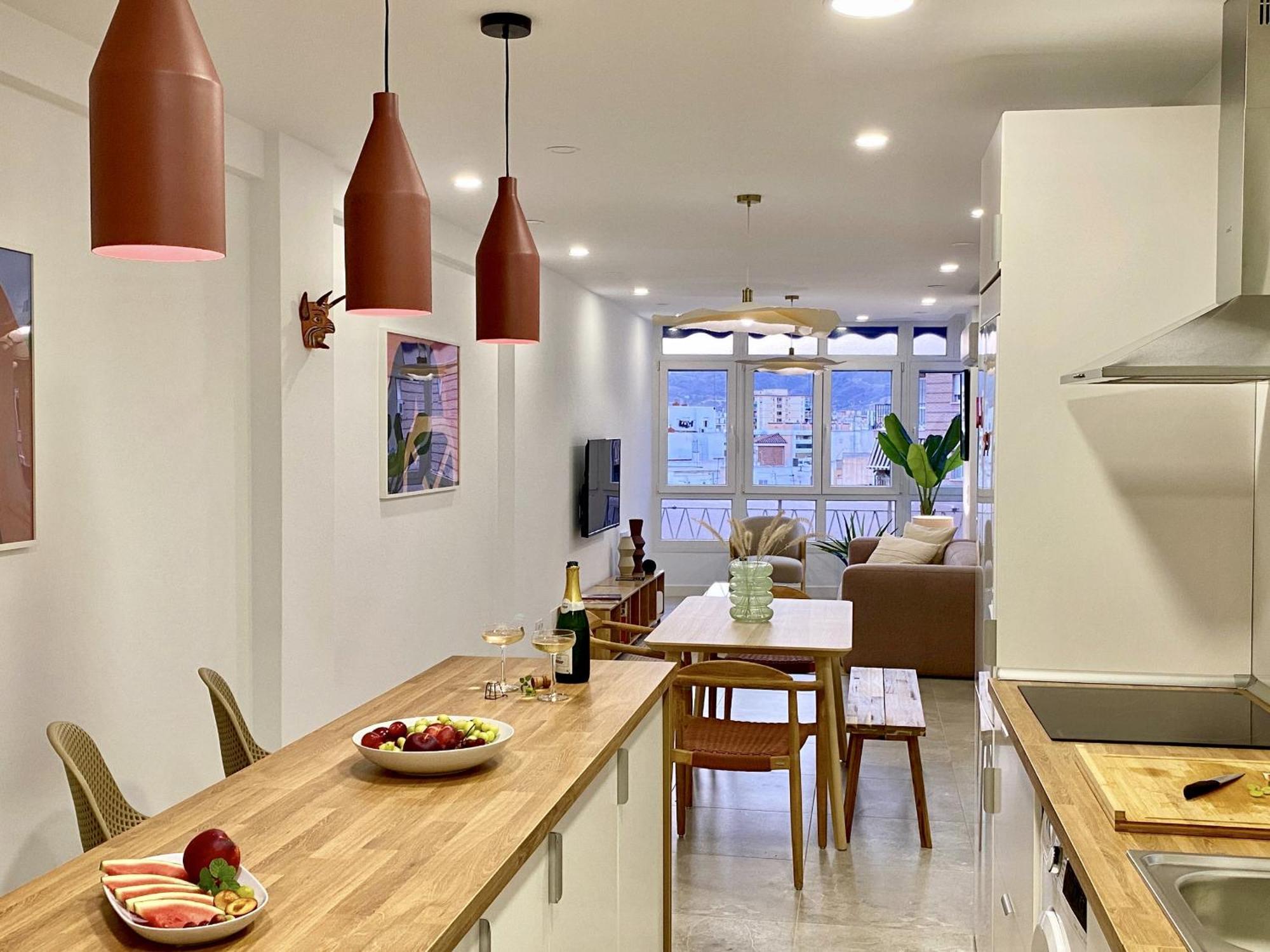 Amplio Apartamento En El Centro De Málaga Exterior foto